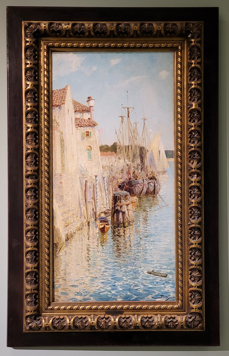 Василий Поленов, "Причал. Венеция", 1897. Частное собрание