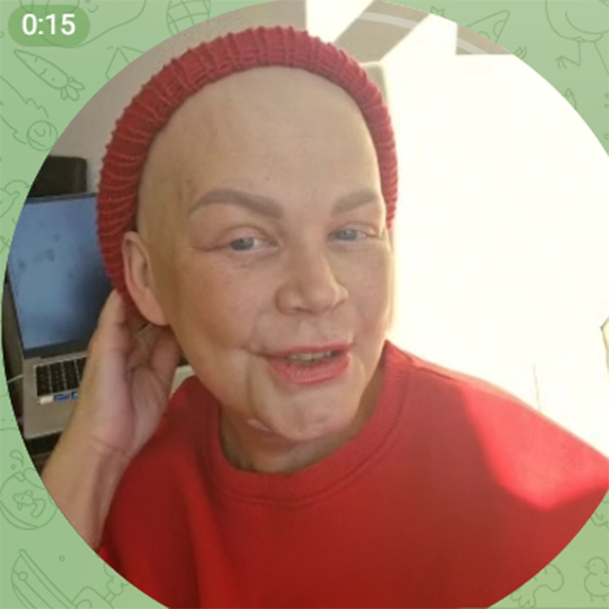 Сабина Пантус показала себя без фильтров и макияжа. Фото: соцсети Сабины Пантус