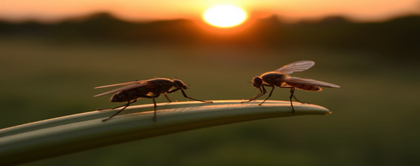 муха и комар