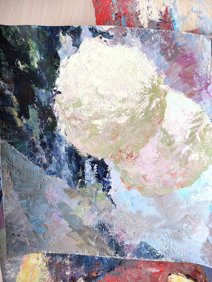 Фрагмент. Холст, масло