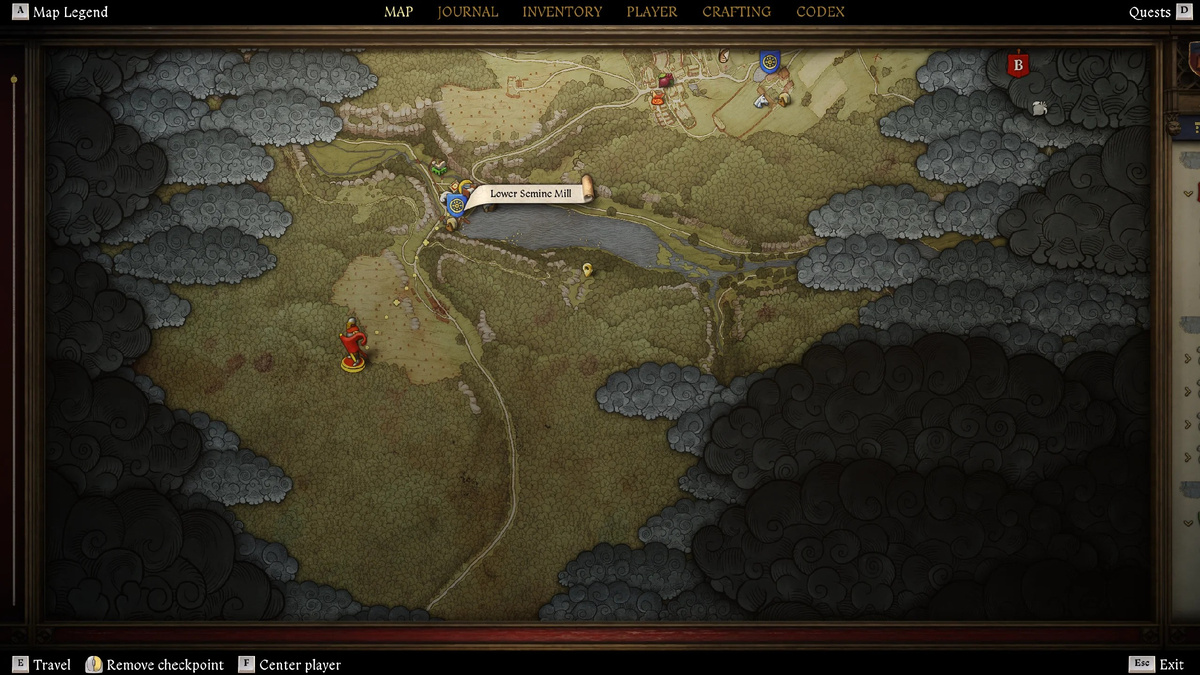 Точка на карте