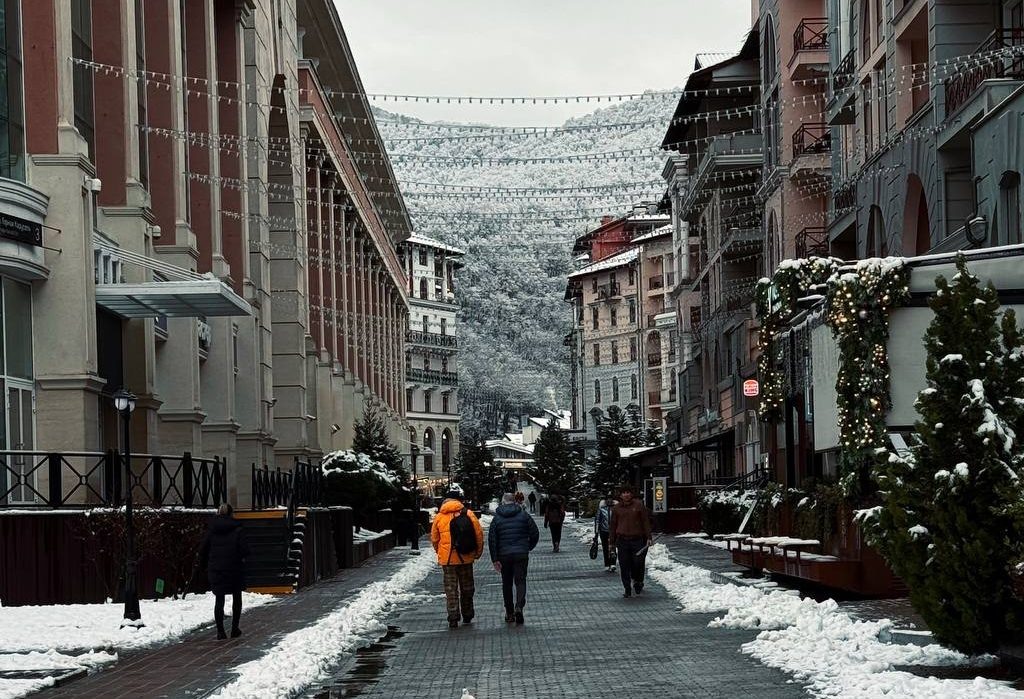 Фото: Telegram/Курорт Красная Поляна  📷
