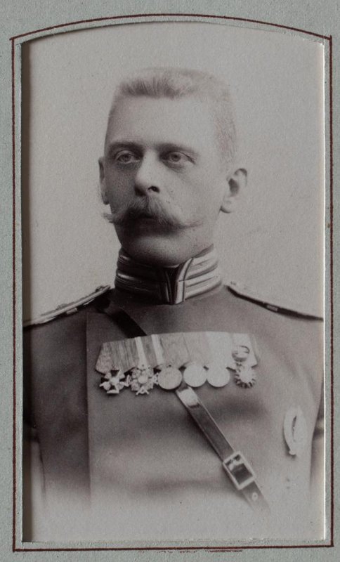 Романов Дмитрий Александрович (04.10.1858 - ?) - штабс-капитан 12-го гренадерского Астраханского Императора Александра III полка. Штабс-Капитан (пр. 15.06.1897; ст. 15.03.1897). Командир роты Его ВЕЛИЧЕСТВА 12-го гренадерскаго Астраханскаго ИМПЕРАТОРА АЛЕКСАНДРА III полка https://www.ria1914.info/index.php/Романов_Дмитрий_Александрович Романов II Дмитрий Александрович - штабс-капитан. Трунов Г.В. 1890-е гг. Из альбома «Альбом 12-го гренадерского Астраханского Его Величества полка. Том II». https://catalog.shm.ru/entity/OBJECT/5746283?page=10&query=12-й%20гренадерский%20Астраханский%20полк&index=480 Номер II поставлен, чтобы не путать его с братом: Романов I Сергей Александрович - поручик. Неизвестный фотограф. 1890-е гг. https://catalog.shm.ru/entity/OBJECT/5742462?page=9&query=12-й%20гренадерский%20Астраханский%20полк&index=448 и Портрет неизвестного офицера (Сергей Романов.. ?) в форме гренадерского Астраханского Императора Александра III полка. Трунов Г.В. 1899 г. https://catalog.shm.ru/entity/OBJECT/2029614?page=3&query=12-й%20гренадерский%20Астраханский%20полк&index=103