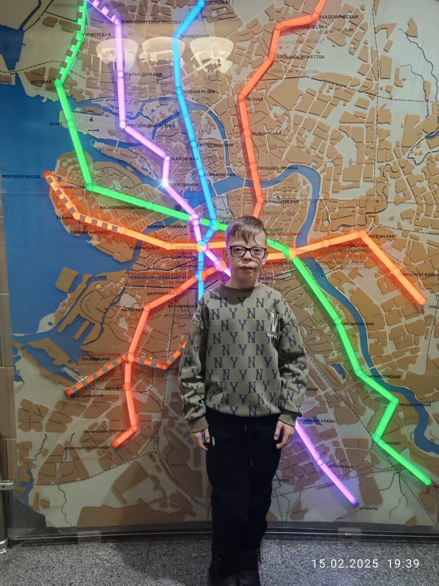 Я в Музее метро. 