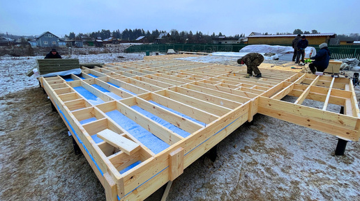 Каркасный дом в Динской бюджетно