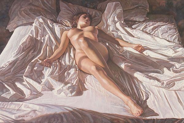 КАРТИНА ХУДОЖНИКА СТИВА ХЭНКСА / STEVE HANKS ПОД НАЗВАНИЕМ "  КАК АНГЕЛ "