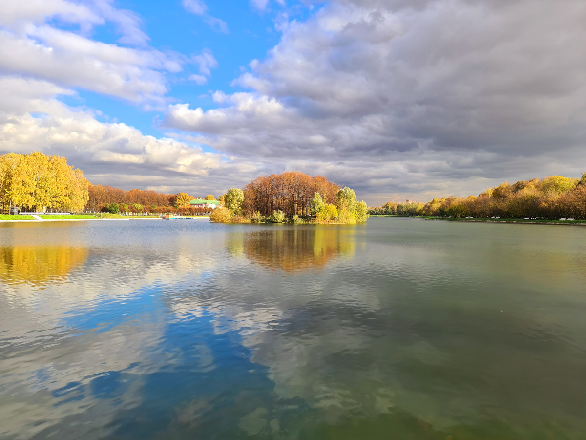 Остров в Кусково, фото автора