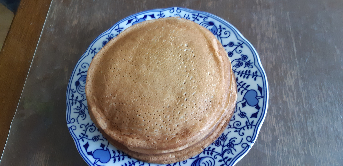 Блины с пылу-жару)))