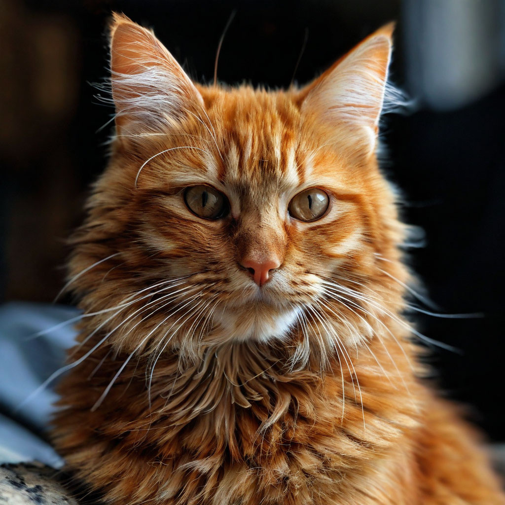 Тест "нарисуй рыжего кота" сдан на 5 с плюсом! Этож прям фотореализм какой-то!