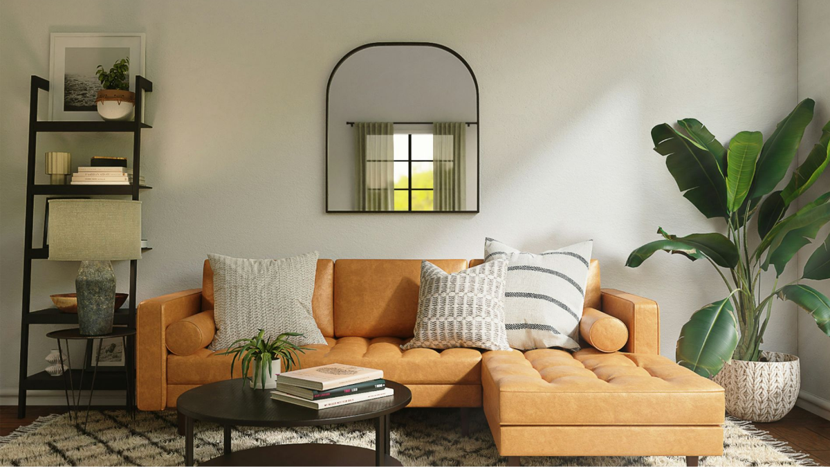 Идеи интерьера, которые мгновенно сделают гостиную больше