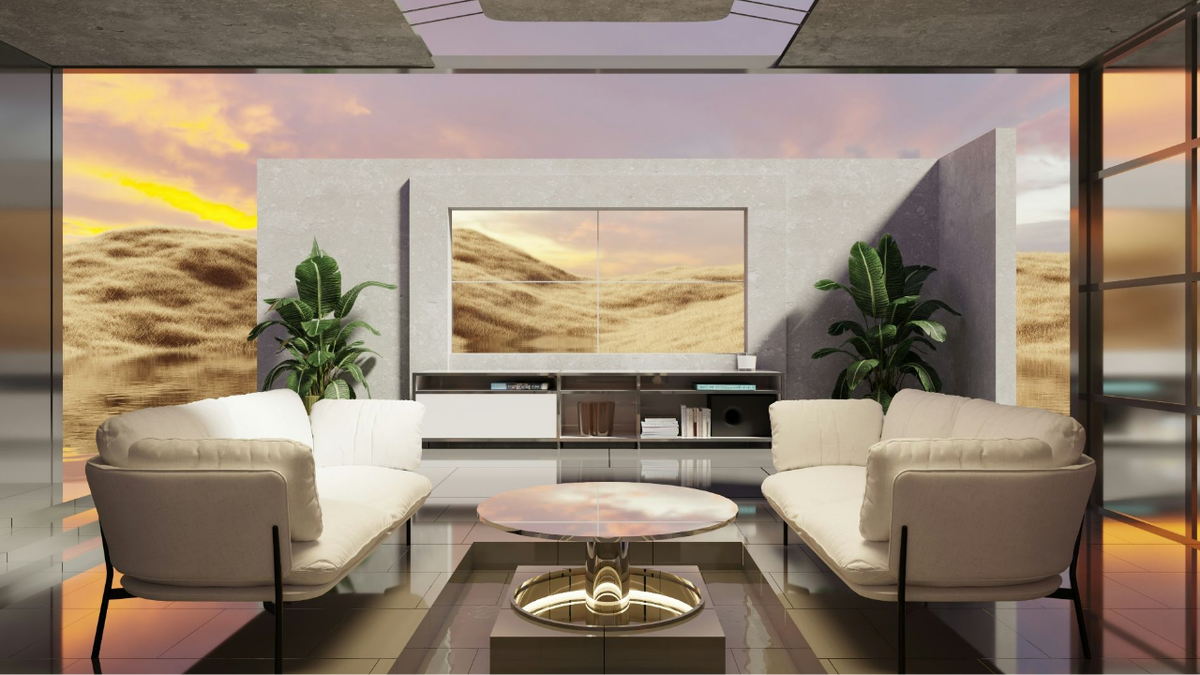 Декор от пола до потолка