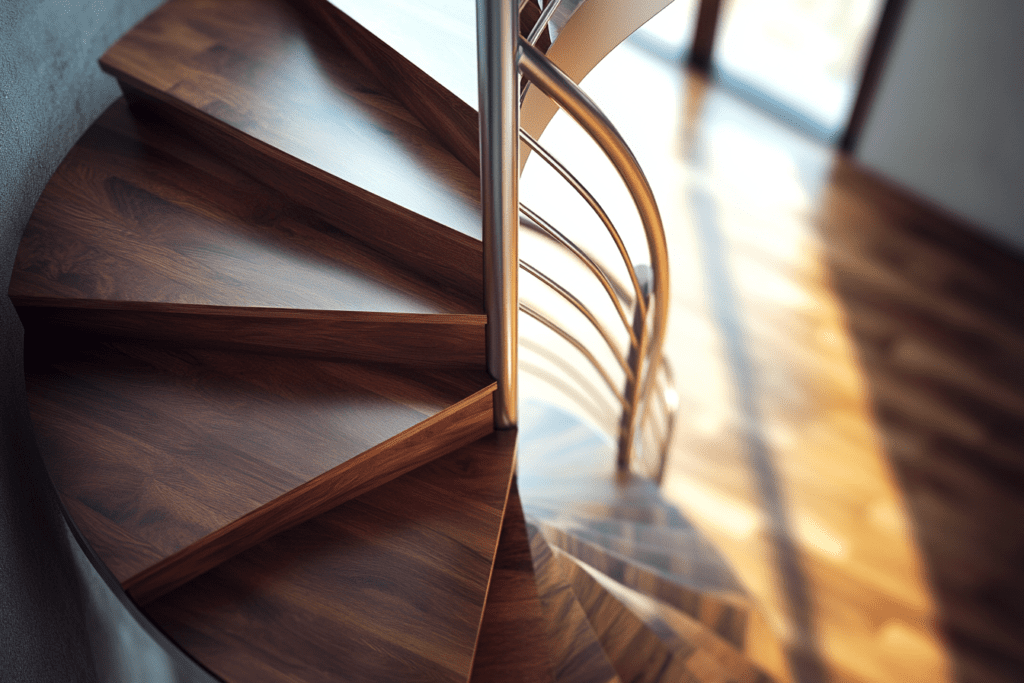    Винтовые лестницы на металлокаркасе от ЗМК-Зенит: стильное решение для компактных интерьеров в Уфе ZMK-ZENIT