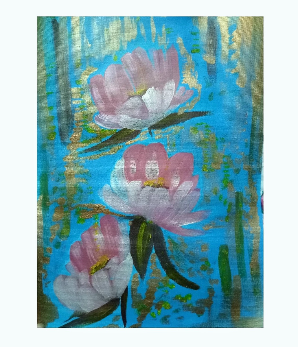 Тюльпаны (акрил).