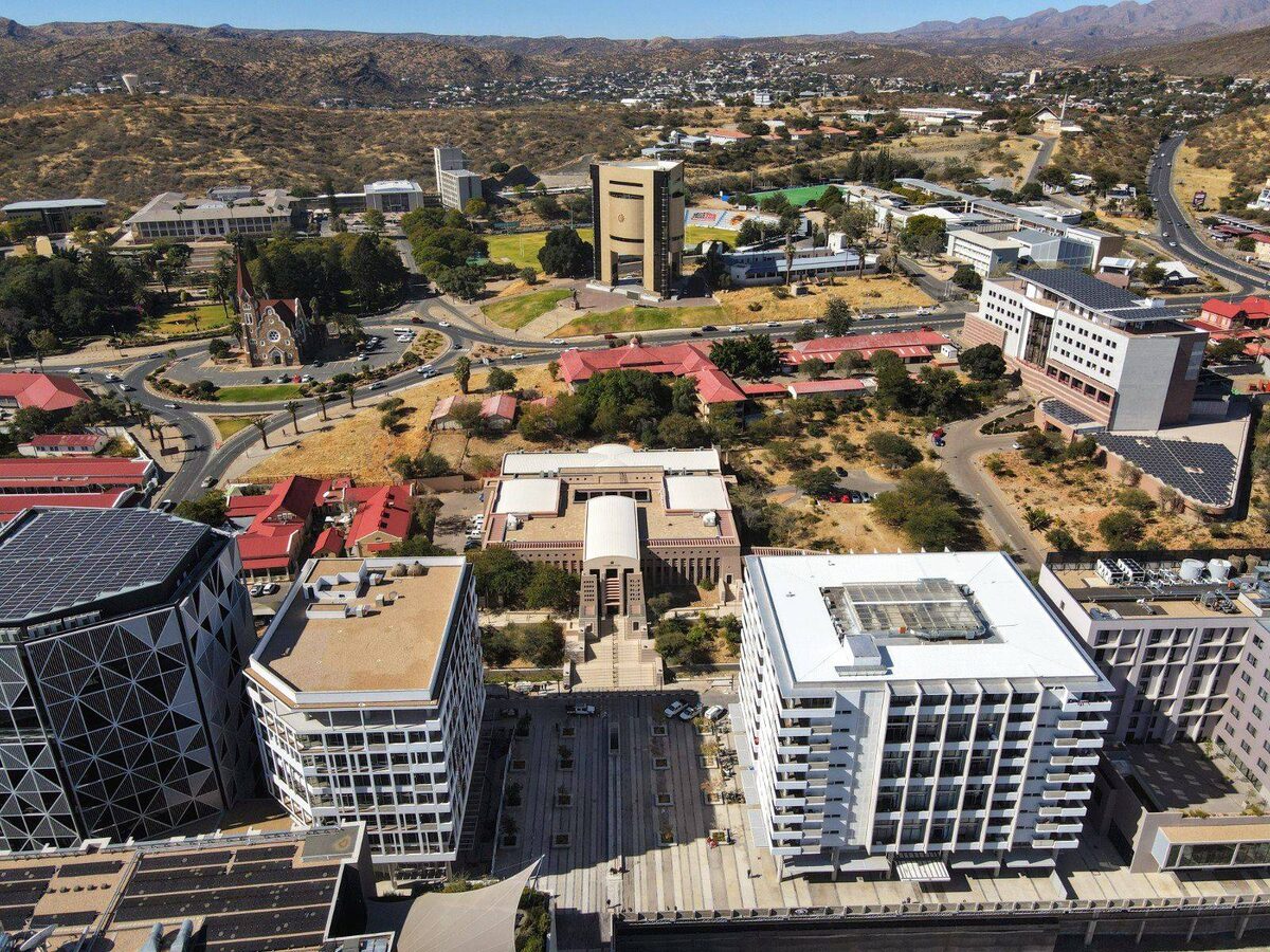 Виндхук - центр города