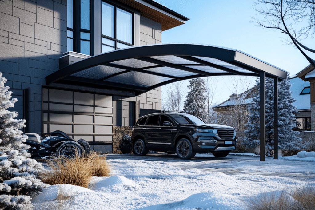    Преображайте пространство с поликарбонатовыми навесами от ZMK-Zenit: безопасность, стиль и долговечность для Уфы и района! ZMK-ZENIT