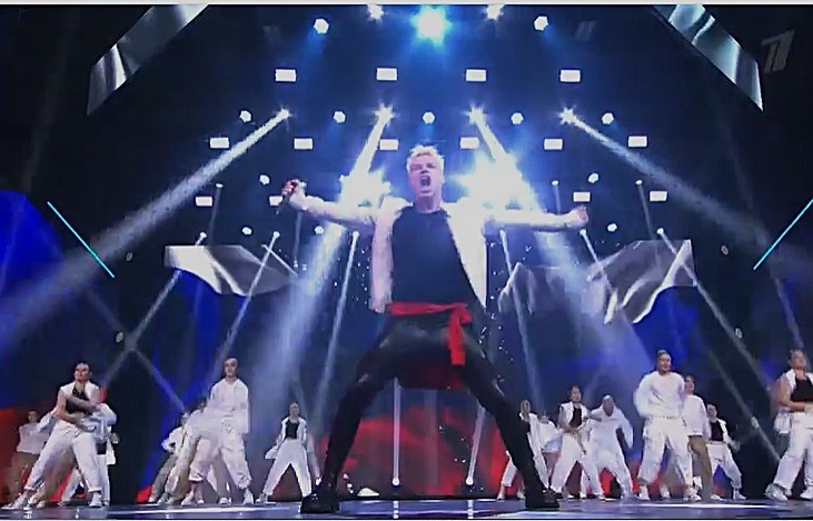 Южно-Сахалинск. Концерт "Своих не бросаем". Кадр из видео