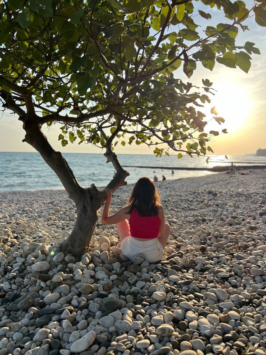 Морские закаты всегда разные и живые 