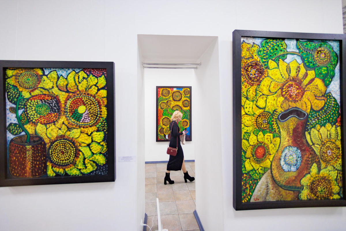    На выставке работ Зураба Церетели. Фото: «Республика»/Михаил Никитин