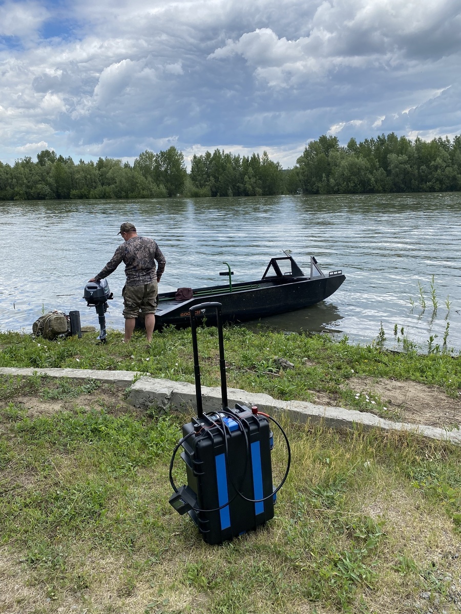 Лодочный электромотор Aiqidi