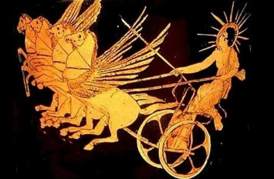 Фаэтон на фресках