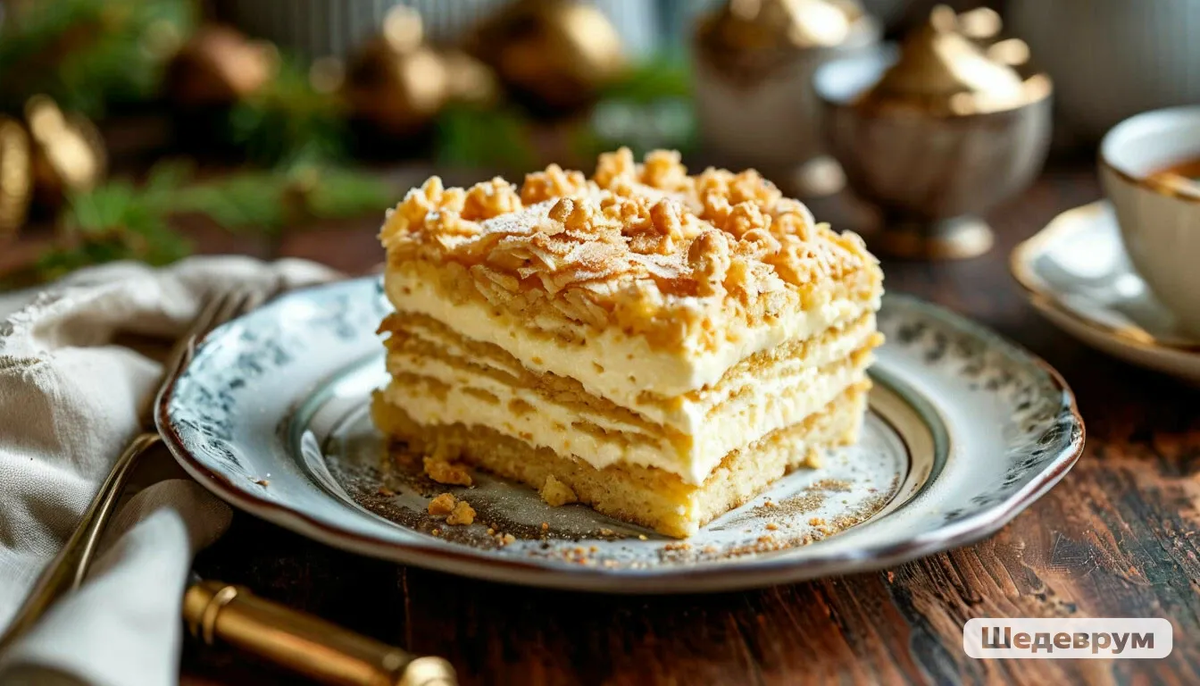 Торт «Молочные земли»