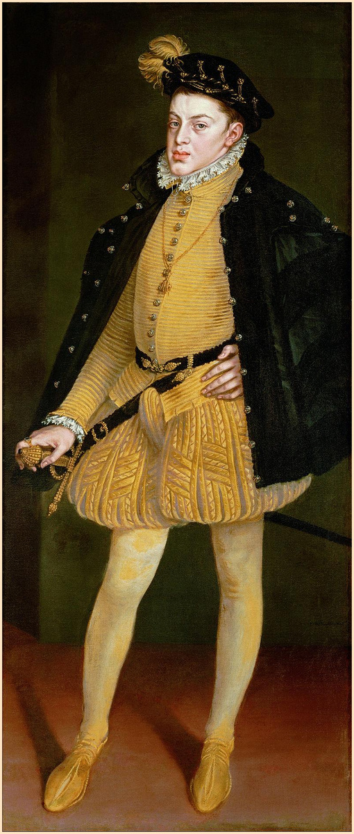 Дон Карлос, принц Астурийский 1564 г 