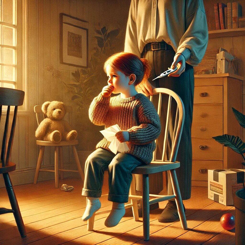 Храп у детей может появляться во время простуды, это не опасно если он прекращается вместе с другими симптомами.