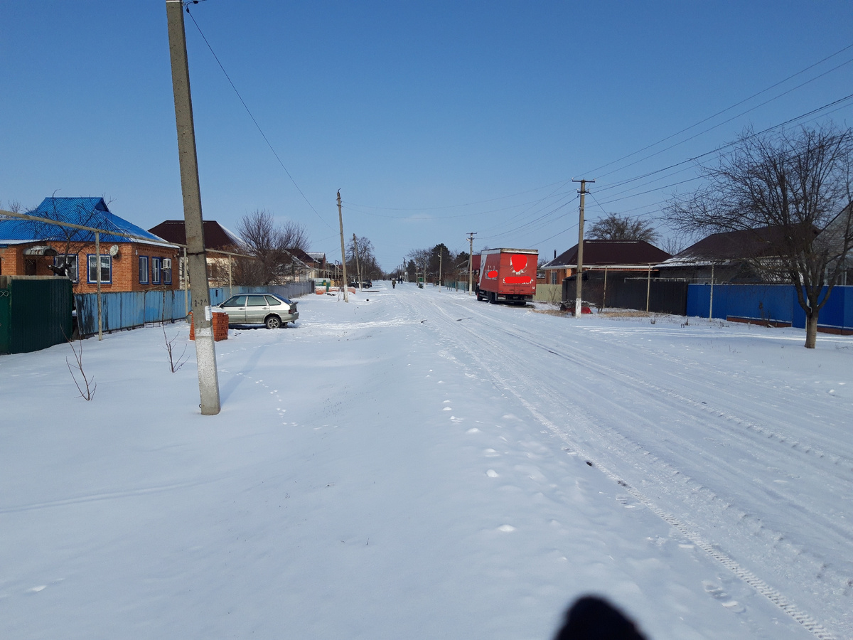 Фото автора. 25.02.2025. Станица. За три дня, до календарной весны.