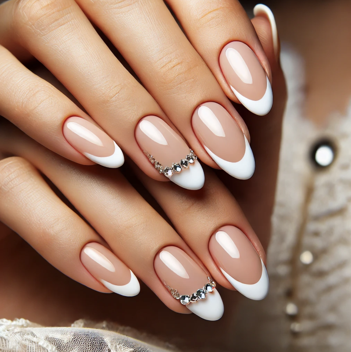 Маникюр 2025, красивый френч