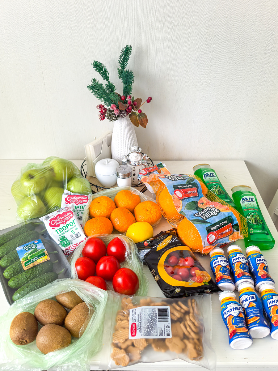 Покупки из Пятёрочки