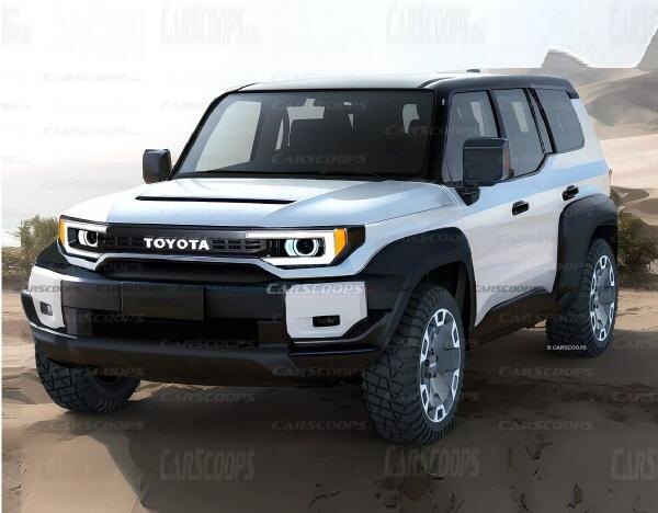     Toyota Land Cruiser FJ. Рендер Carscoops