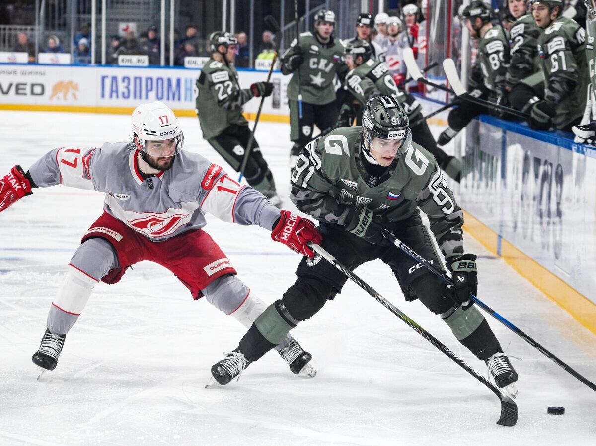    Хоккей. КХЛ. Матч СКА - "Спартак"© РИА Новости / Алексей Даничев