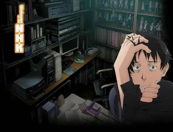 Добро пожаловать в НХК - довольно хрошее аниме про проблему затворничества