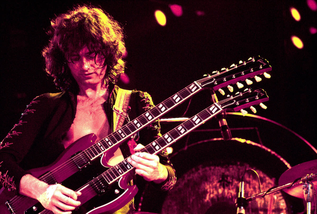 Jimmy Page (Led Zeppelin) и его гитара с двойным грифом