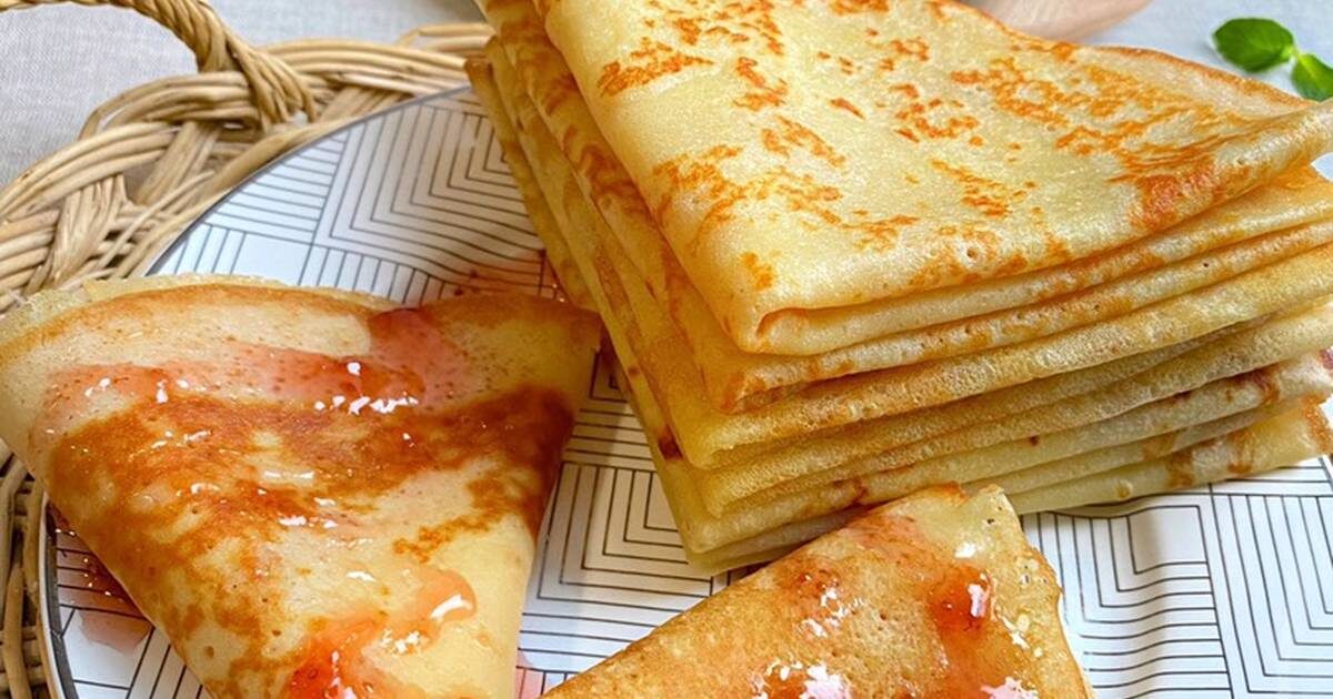 Блинчики на молоке по базовому рецепту