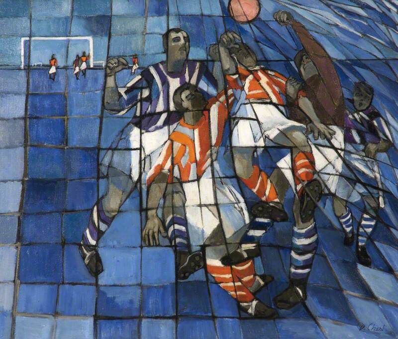 Дафни Чарт – «Вперёд Клапхэм» (примерно 1953 год); Национальный Музей Футбола (Манчестер, графство Большой Манчестер, Англия)