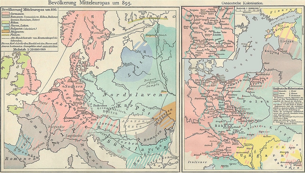Продвижение немцев на Восток в X веке