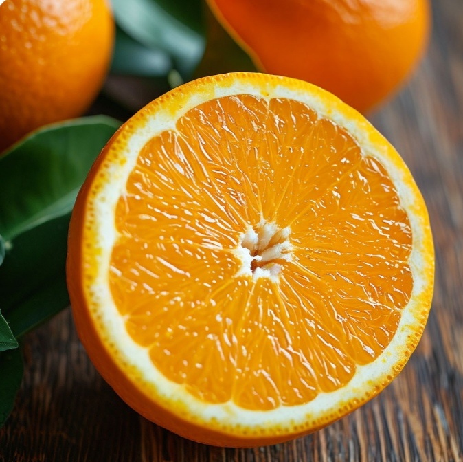 Апельсин: Источник витаминов и минералов.