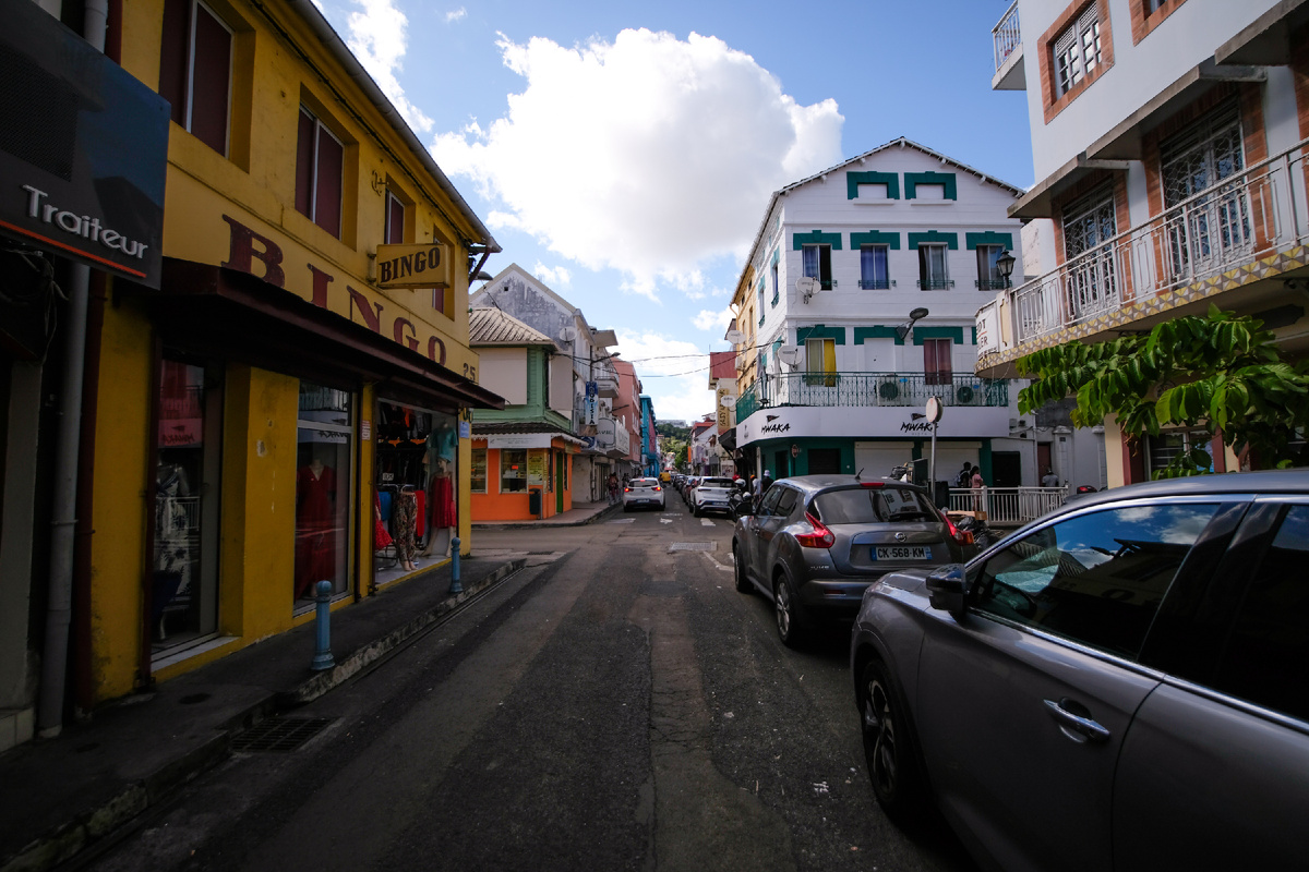 Улицы Фор-де-Франс, Остров Мартиника