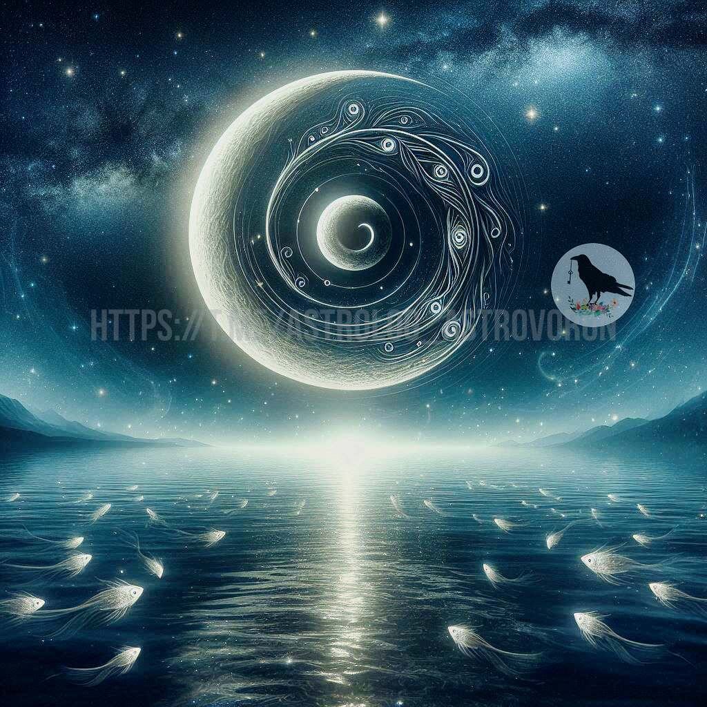 Иллюстрация создана автором канала АстроВорон. Мистерии Зодиака в сотрудничестве с ИИ (с)