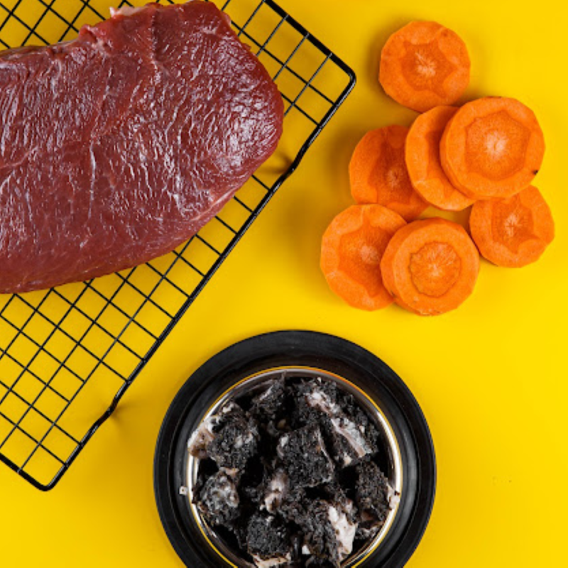 Говядина с рубцом и морковью