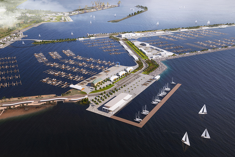    Проект развития полуострова Локомотив.   
Фото: kzn.ru