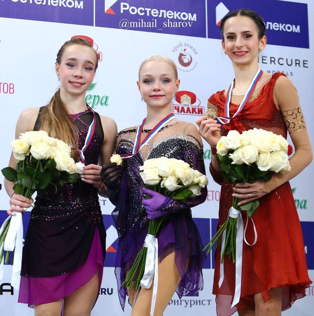 Пьедестал Первенства России 2024