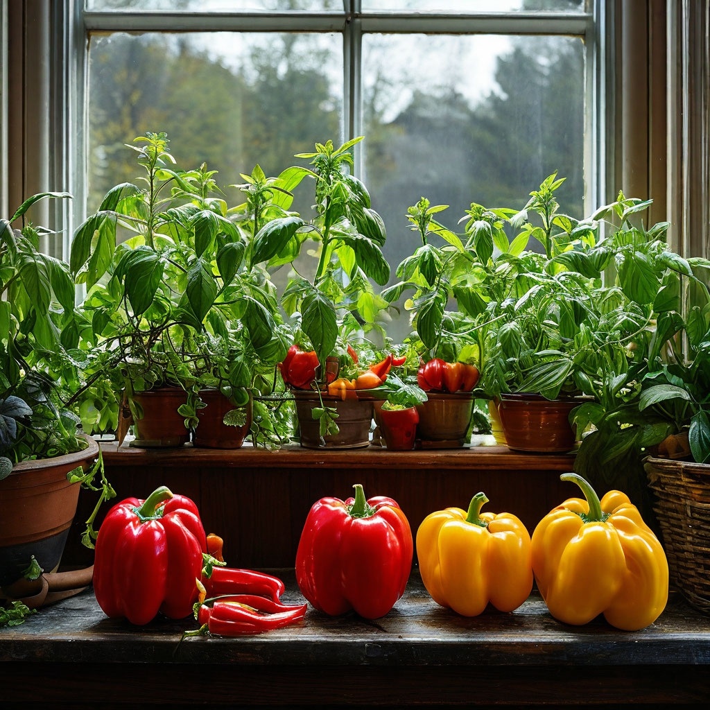 Как я выращиваю перец на подоконнике: мой личный опыт