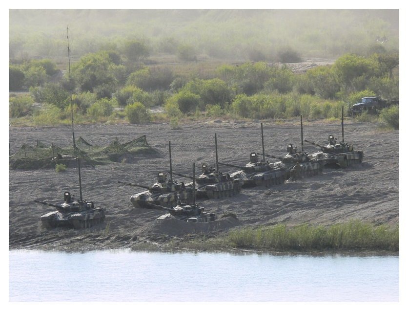 Танкисты - барвенковцы на берегу Онона (2008 г.)