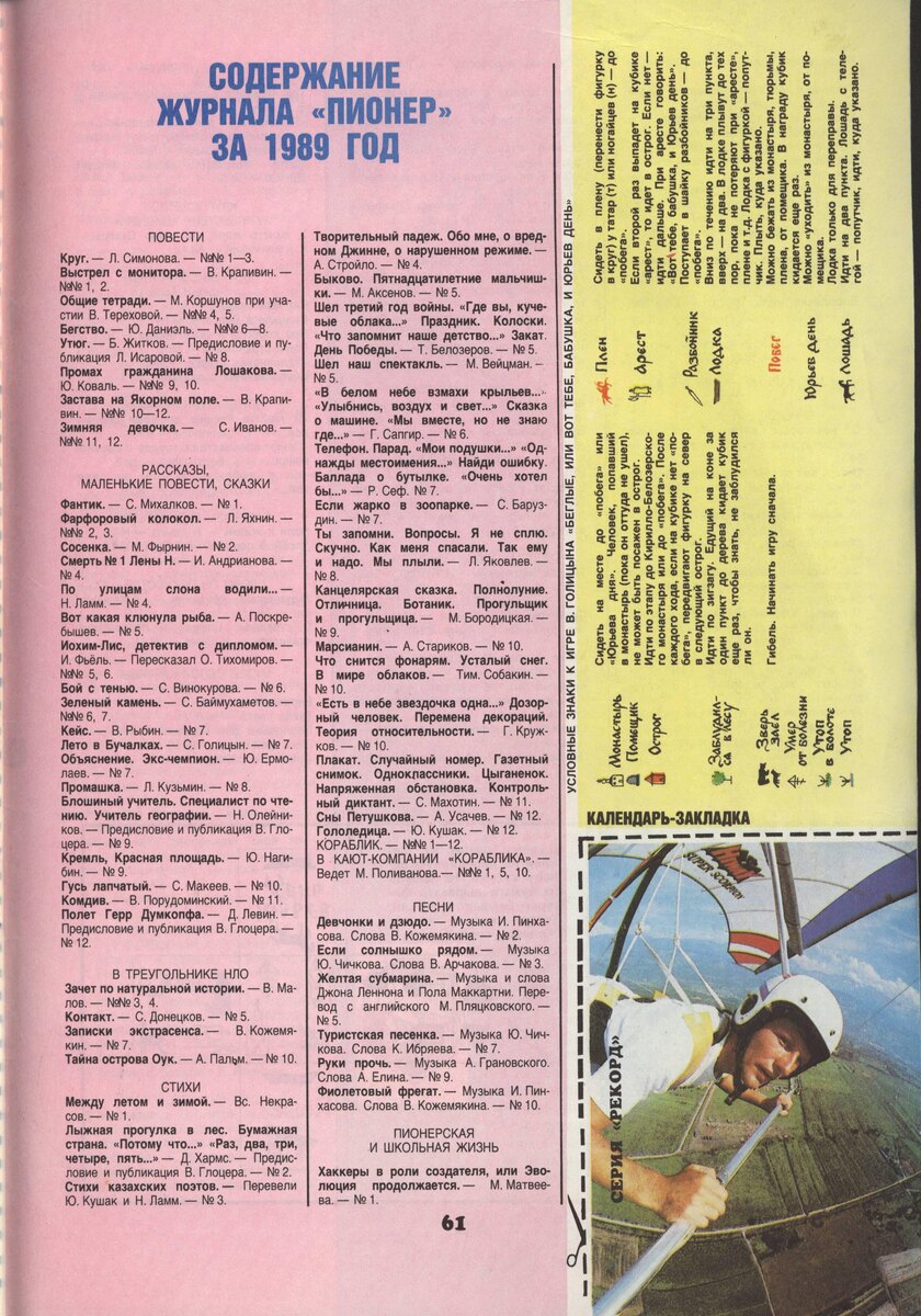 Условные знаки игры «Беглые»