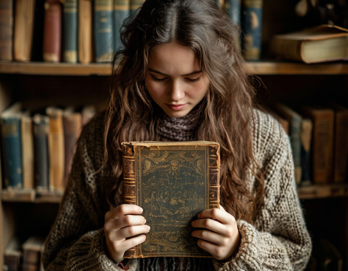 Анна держит в руках материнский дневник с тайной...