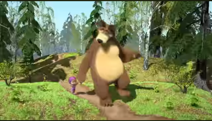 Кадр из серии "Весна пришла" 