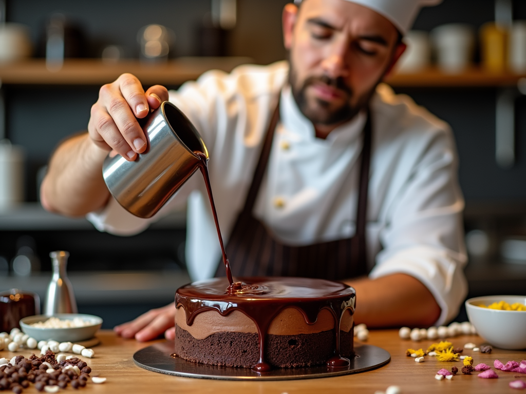 зеркальная глазурь