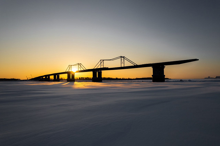    Второй мост через Обь в Сургуте могут сдать в октябре